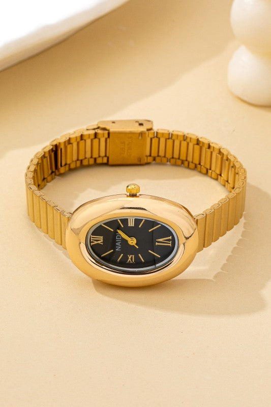 Vintage Oval Face Watch