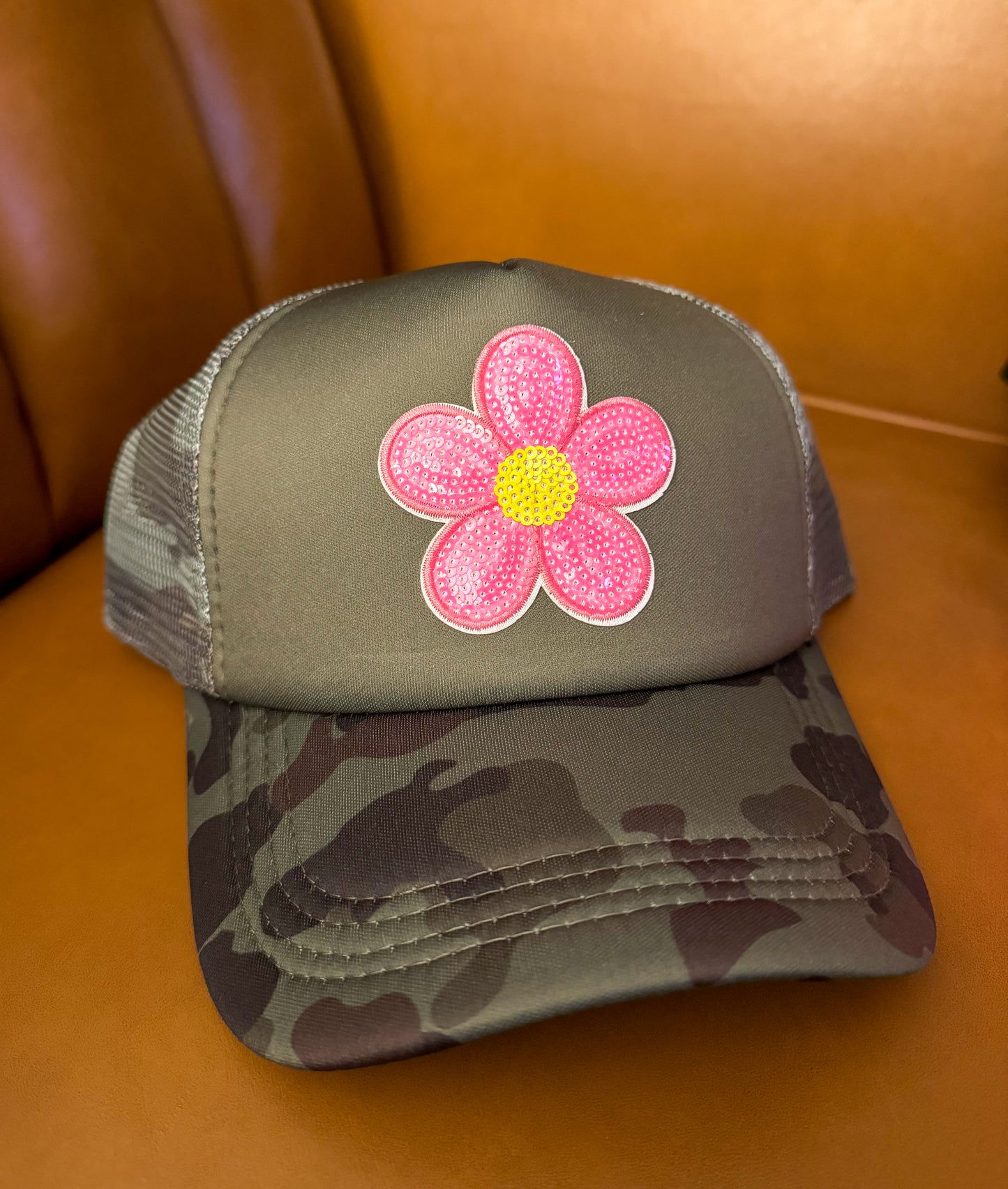 Girly Camo Trucker Hat