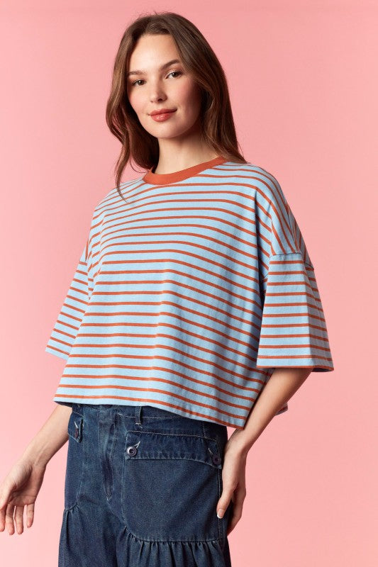 Oversized Everyday Wear Crop Top