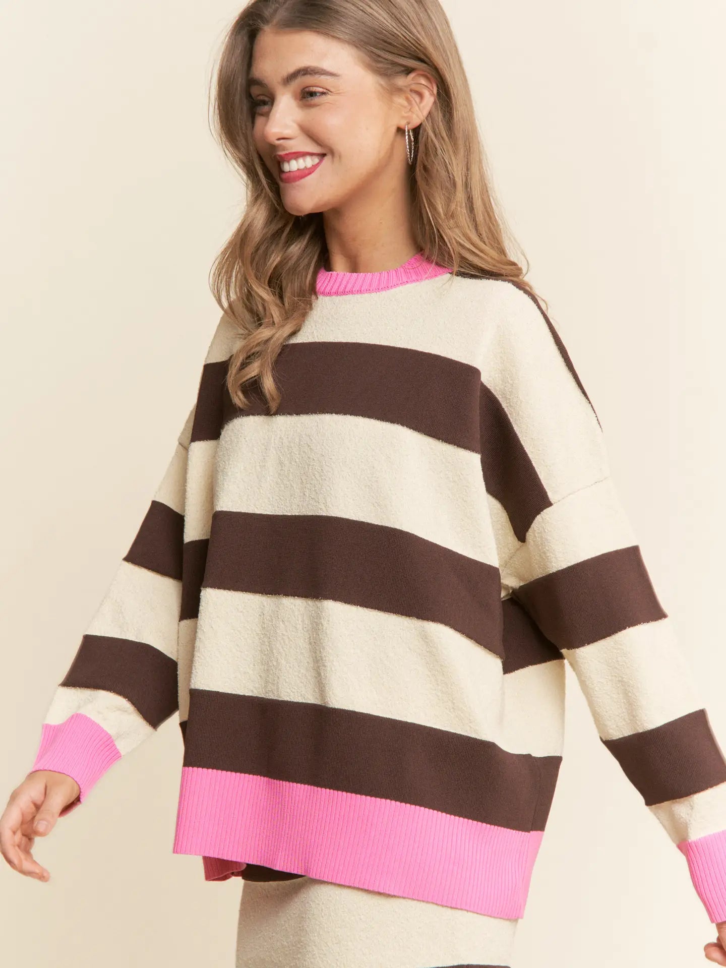 Stripes Are So In Pullover