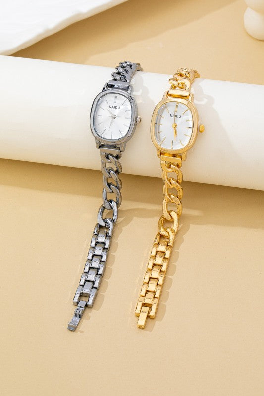 Oval Face Clean Girl Watch