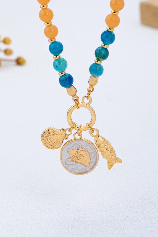 Rainbow Nautical Necklace