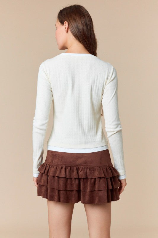 Many Layers Long Sleeve Top
