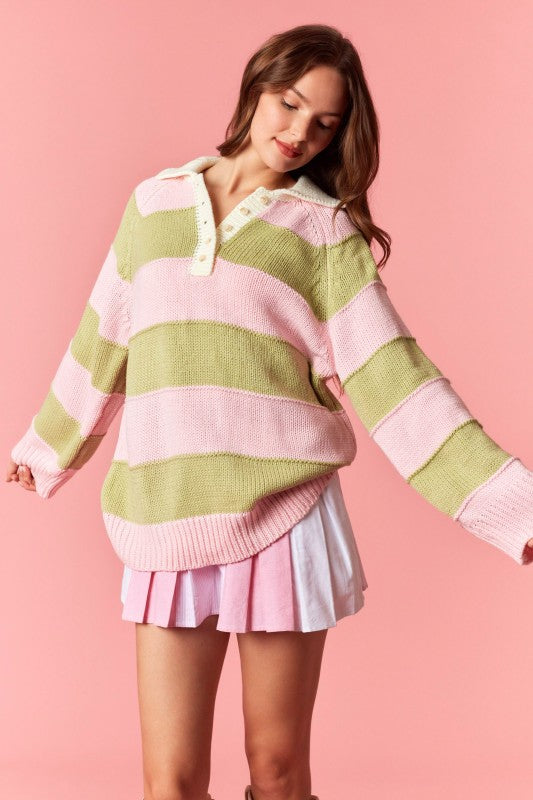 She’s That Girl Spring Knit sweater