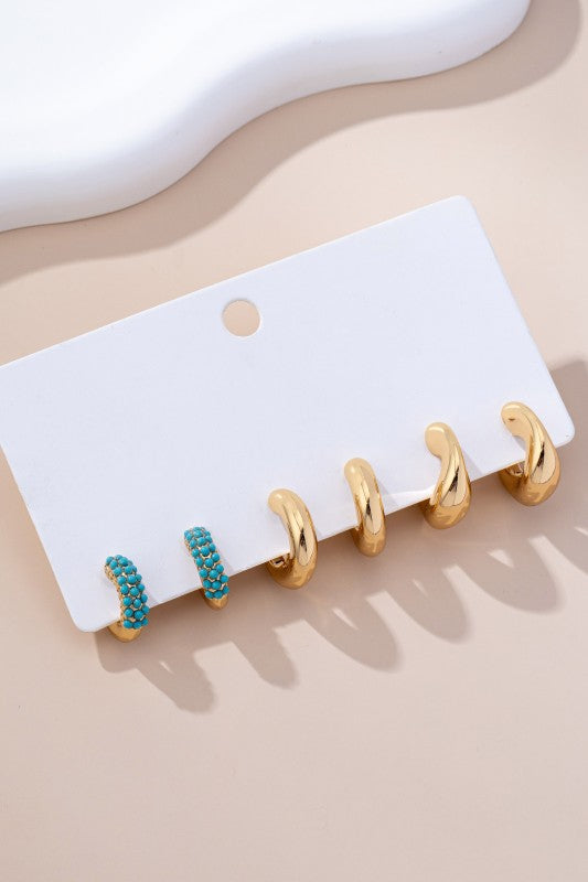 Summer Nights Essentials Earring Trio