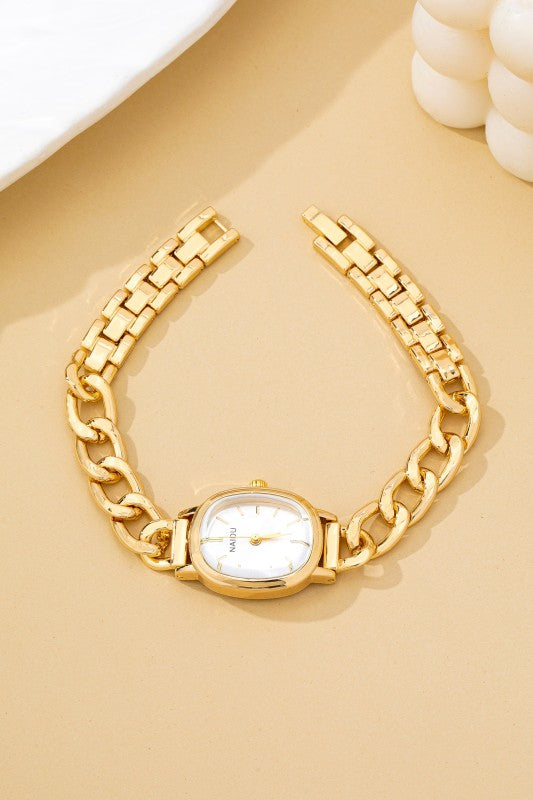 Oval Face Clean Girl Watch