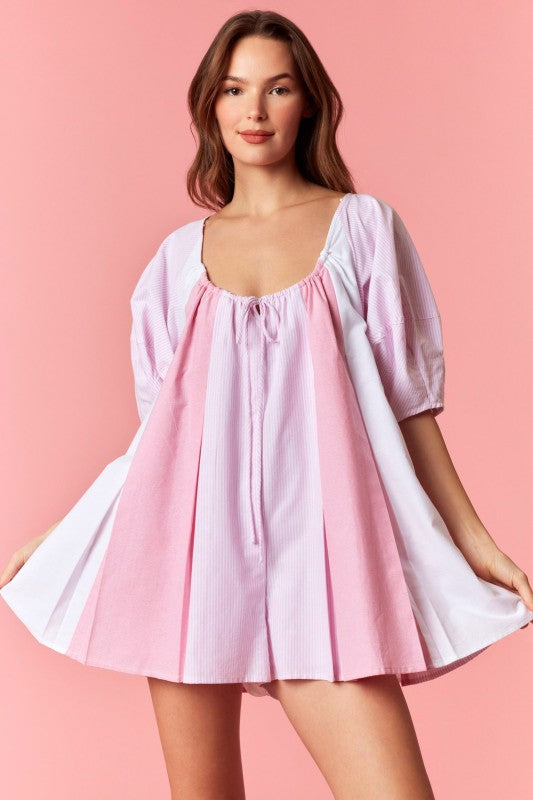 Ready for Spring Oxford Romper