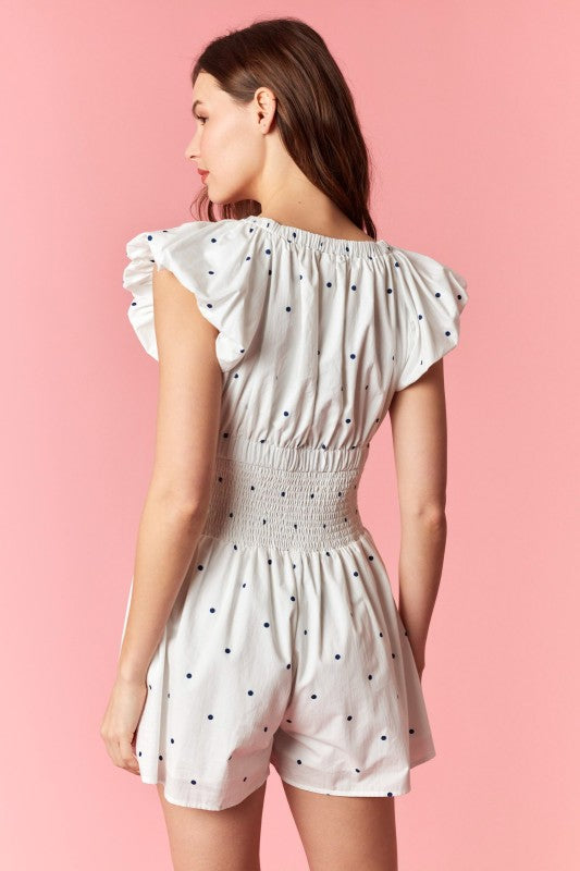 Seas the Day Poplin Romper