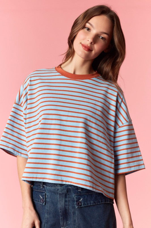 Oversized Everyday Wear Crop Top