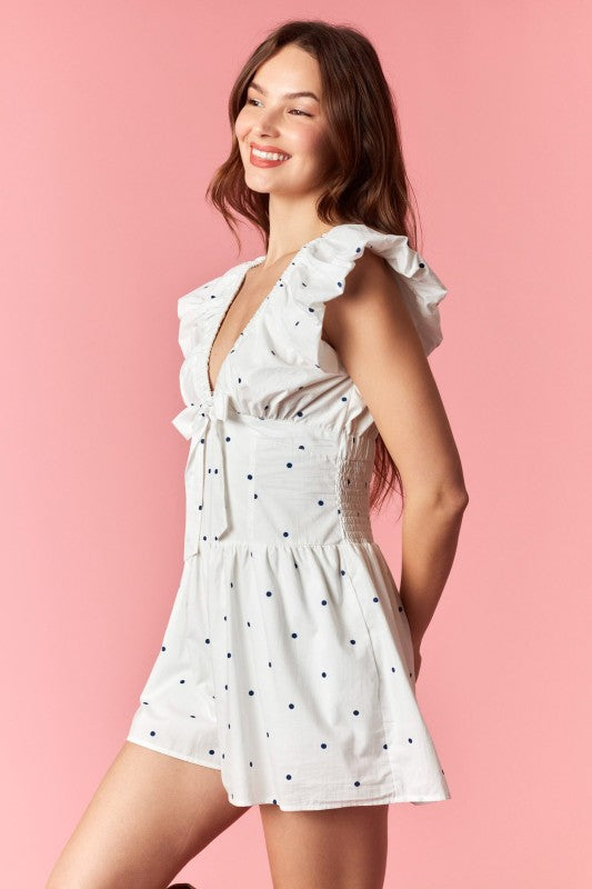 Seas the Day Poplin Romper