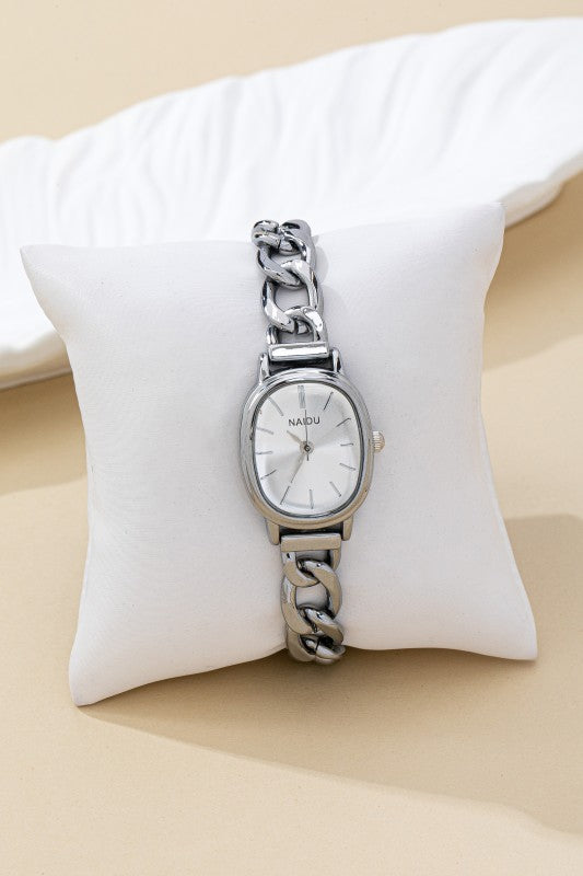 Oval Face Clean Girl Watch