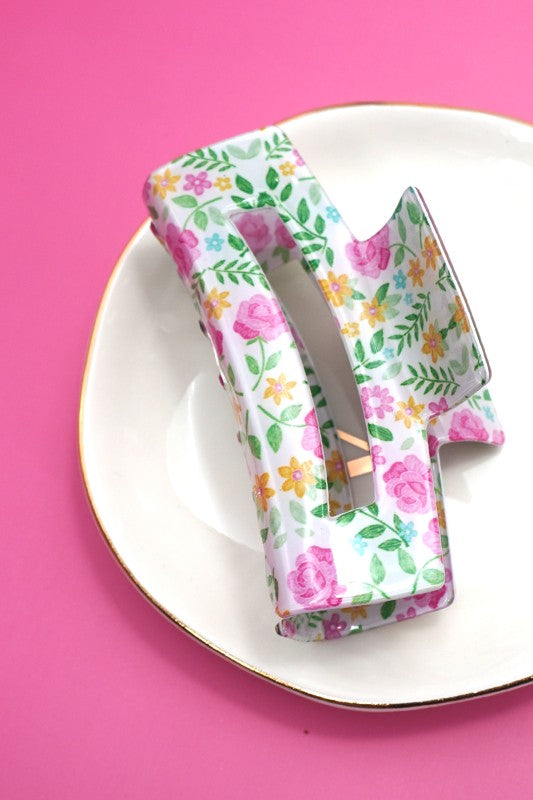 My Floral Cottage Claw Clip