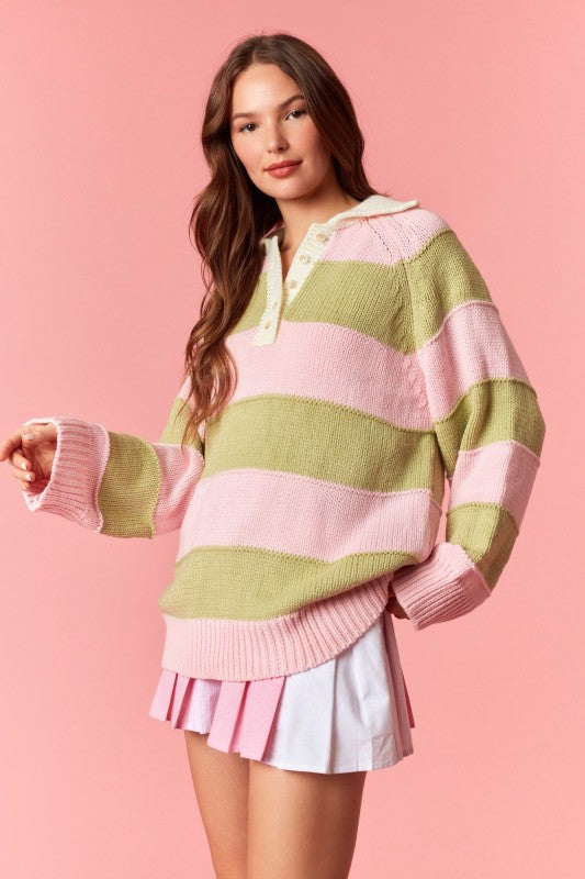 She’s That Girl Spring Knit sweater