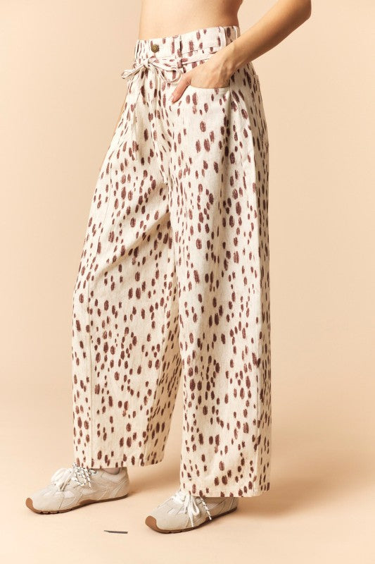 Gone Wild Belted Barrel Jeans