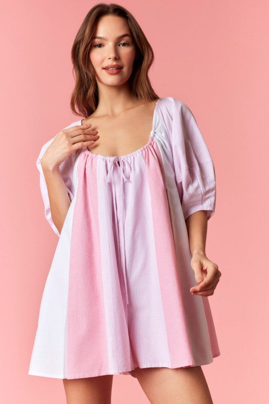 Ready for Spring Oxford Romper