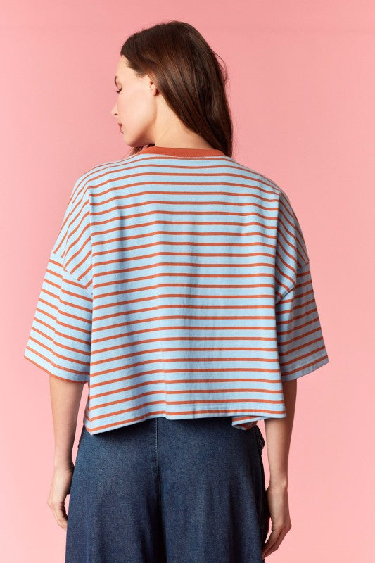 Oversized Everyday Wear Crop Top