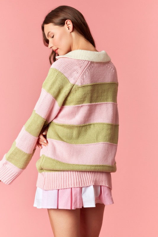 She’s That Girl Spring Knit sweater