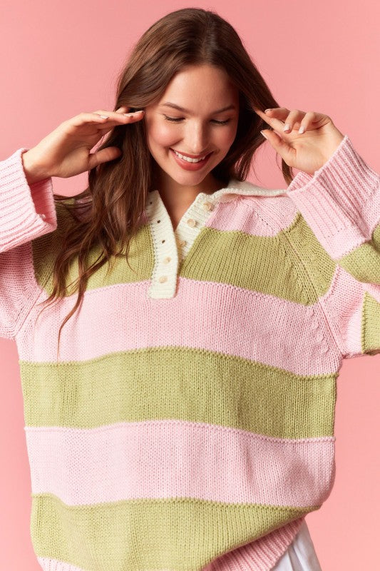 She’s That Girl Spring Knit sweater